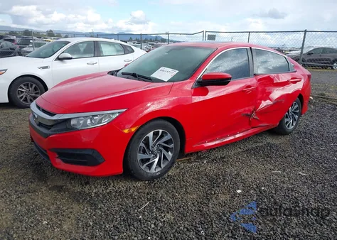 2017 Honda Civic Ex from USA, damaged, VIN 2HGFC2F78HH518688